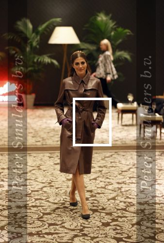 Amsterdam 11 september 2020
Modeshow (coronaproof) van Sheila de Vries in het Hilton Hotel. Nadia Palesa