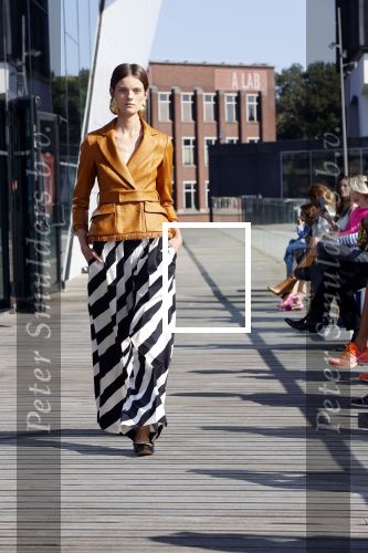 Amsterdam 18 september 2020
Modeshow Natan in het Eye museum. Natan is het favoriete merk van Koningin Maxima.