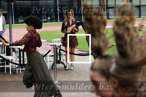 Amsterdam 29 augustus 2020
Presentatie kleding lijn Nicolette v Dam en Shoeby in het Olympisch stadion.
