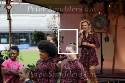 Amsterdam 29 augustus 2020
Presentatie kleding lijn Nicolette v Dam en Shoeby in het Olympisch stadion.