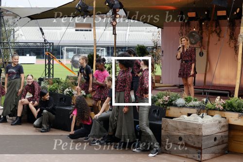 Amsterdam 29 augustus 2020
Presentatie kleding lijn Nicolette v Dam en Shoeby in het Olympisch stadion.