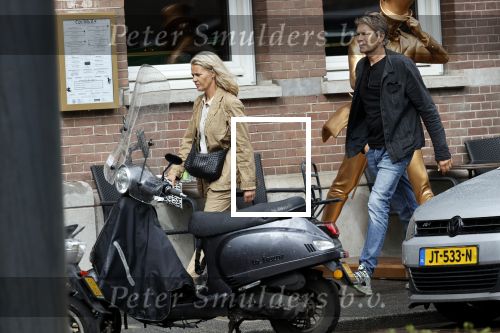 Amsterdam 28 augustus 2020
Piet Boon met zijn partner in Amsterdam zuid