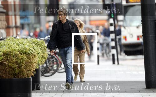 Amsterdam 28 augustus 2020
Piet Boon met zijn partner in Amsterdam zuid