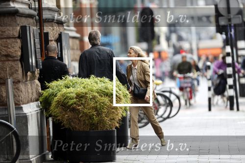 Amsterdam 28 augustus 2020
Piet Boon met zijn partner in Amsterdam zuid