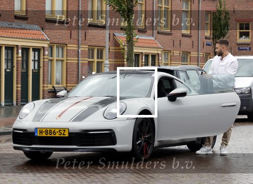 Amsterdam 26 augustus 2020
Rolf Sanchez met zijn porsche 911