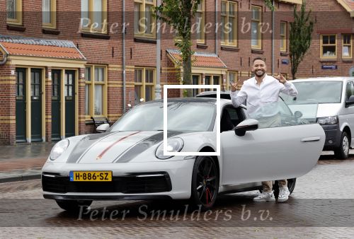Amsterdam 26 augustus 2020
Rolf Sanchez met zijn porsche 911