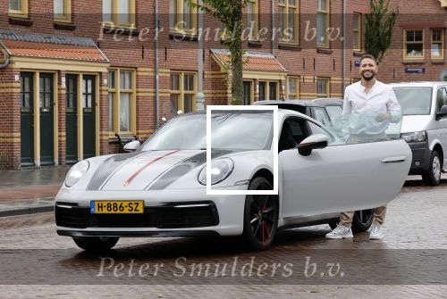 Amsterdam 26 augustus 2020
Rolf Sanchez met zijn porsche 911