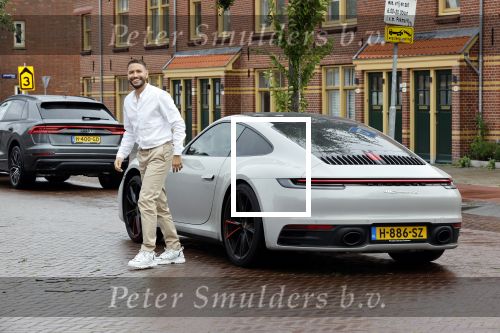 Amsterdam 26 augustus 2020
Rolf Sanchez met zijn porsche 911