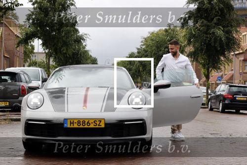 Amsterdam 26 augustus 2020
Rolf Sanchez met zijn porsche 911