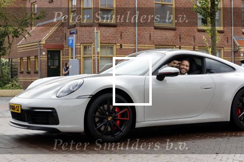 Amsterdam 26 augustus 2020
Rolf Sanchez met zijn porsche 911