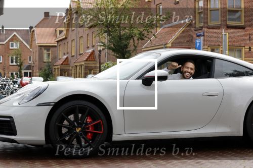 Amsterdam 26 augustus 2020
Rolf Sanchez met zijn porsche 911