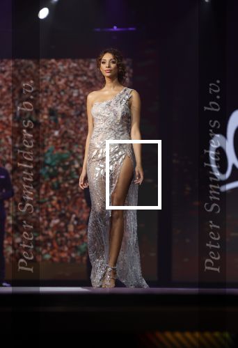 Hilversum 31 augustus 2020
Miss Nederland verkiezing in studio 21 op het mediapark. Sha Senior de schoonzus van Maxim Froger
