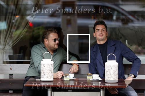 Amsterdam 28 augustus 2020
Wesly Bronkhorst en Yves Berendse op terras.
