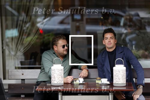 Amsterdam 28 augustus 2020
Wesly Bronkhorst en Yves Berendse op terras.