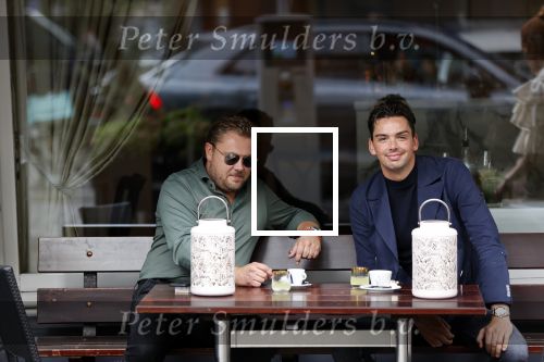 Amsterdam 28 augustus 2020
Wesly Bronkhorst en Yves Berendse op terras.