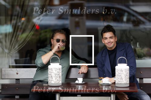 Amsterdam 28 augustus 2020
Wesly Bronkhorst en Yves Berendse op terras.