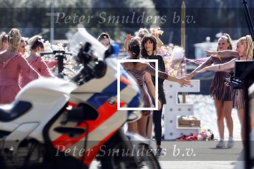Amsterdam 21 augustus 2020
Opnames Film just say yes met oa Yolanthe Cabau