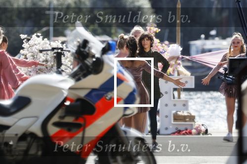 Amsterdam 21 augustus 2020
Opnames Film just say yes met oa Yolanthe Cabau