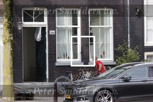 Amsterdam 17 augustus 2020
Het huis van Youp van t Hek en zijn vrouw Debbie Petter wordt verbouwd