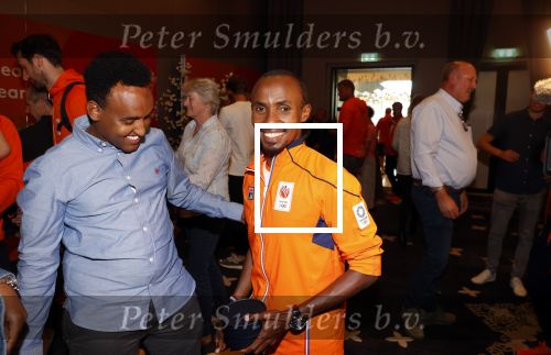 Schiphol 9 augustus 2021
Aankomst olympische sporters op schiphol in hotel Hilton. Abdi Nageeye won zilver op de marathon .