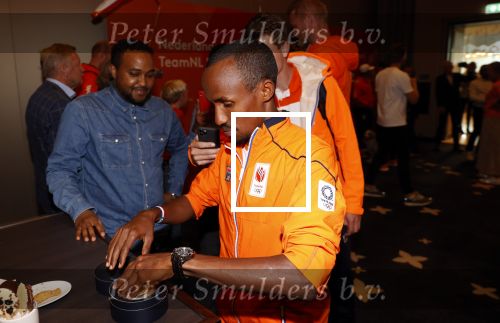 Schiphol 9 augustus 2021
Aankomst olympische sporters op schiphol in hotel Hilton. Abdi Nageeye won zilver op de marathon .