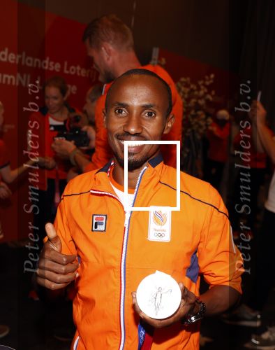 Schiphol 9 augustus 2021
Aankomst olympische sporters op schiphol in hotel Hilton. Abdi Nageeye won zilver op de marathon .