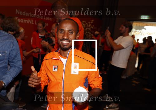 Schiphol 9 augustus 2021
Aankomst olympische sporters op schiphol in hotel Hilton. Abdi Nageeye won zilver op de marathon .