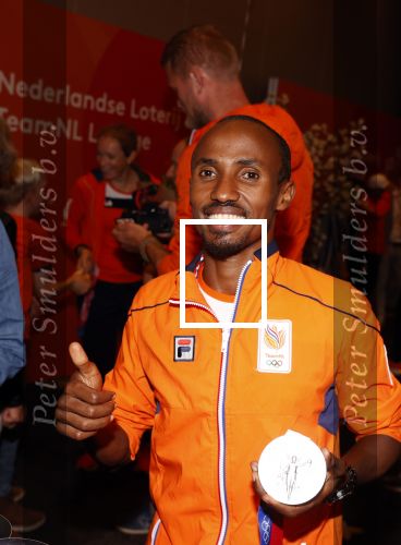 Schiphol 9 augustus 2021
Aankomst olympische sporters op schiphol in hotel Hilton. Abdi Nageeye won zilver op de marathon .