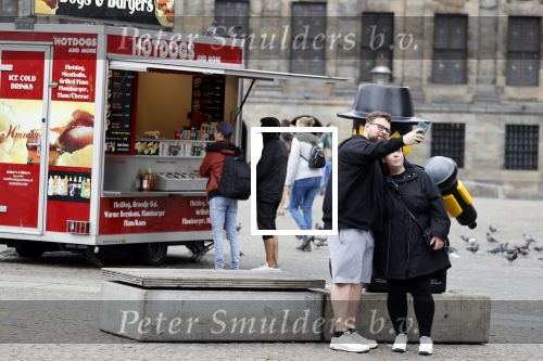 Amsterdam 29 augustus 2021
Beeld Andre Hazes op de dam.