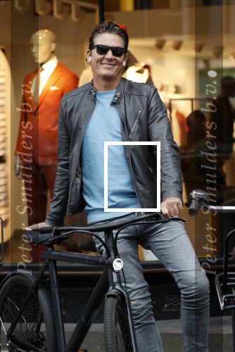 Amsterdam 19 augustus 2021
Bart Ettekoven op zijn v Moof in Amsterdam