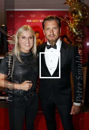 Utrecht 17 augustus 2021
Premiere Niks vreemds aan in Pathe Leidse Rijn. Bart Willemsen met Britt Dekker