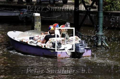 Amsterdam 14 augustus 2021
Bootje met de belleblaas op de grachten