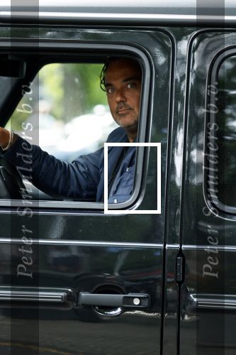 Amsterdam 16 augustus 2021
Dennis Rugebregt in zijn Mercedes G klasse