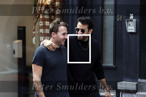 Amstetdam 25 augustus 2021
Dotan met zijn partner / vriend Grant Boone op de PC hooftstraat