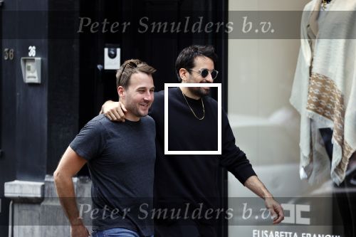 Amstetdam 25 augustus 2021
Dotan met zijn partner / vriend Grant Boone op de PC hooftstraat