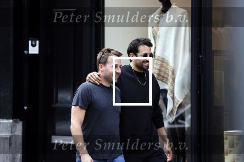 Amstetdam 25 augustus 2021
Dotan met zijn partner / vriend Grant Boone op de PC hooftstraat