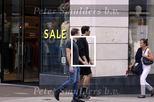 Amstetdam 25 augustus 2021
Dotan met zijn partner / vriend Grant Boone op de PC hooftstraat
