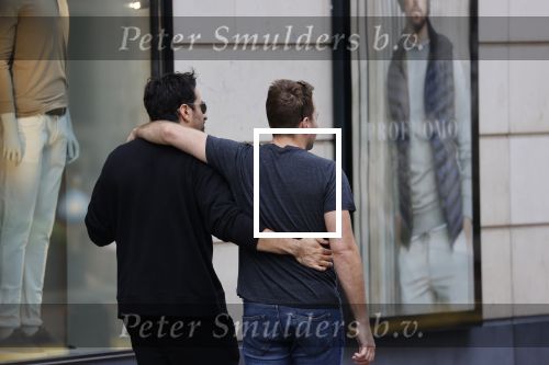 Amstetdam 25 augustus 2021
Dotan met zijn partner / vriend Grant Boone op de PC hooftstraat