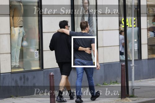 Amstetdam 25 augustus 2021
Dotan met zijn partner / vriend Grant Boone op de PC hooftstraat