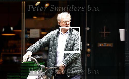 Amsterdam 9 augustus 2021
Jeroen Krabbe doet boodschappen op de fiets