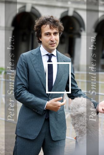 Den Haag 31 augustus 2021
Mark Rutte , Wopke Hoekstra Lillianne Ploumen Jesse Klaver Sigrid Kaag Gert Jan Segers en Rob Jetten op gesprek bij Mariette Hamer ivm vormen van nieuwe regering op het binnenhof. Lillianne Ploumen en  Jesse Klaver