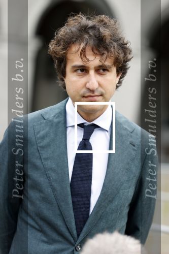 Den Haag 31 augustus 2021
Mark Rutte , Wopke Hoekstra Lillianne Ploumen Jesse Klaver Sigrid Kaag Gert Jan Segers en Rob Jetten op gesprek bij Mariette Hamer ivm vormen van nieuwe regering op het binnenhof. Lillianne Ploumen en  Jesse Klaver