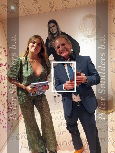 Amsterdam 25 augustus 2021
Expositie met Prinses Eloise in de Beurs v Berlage. Het is een event van Magnum ijs.  Eloise met Johan Vlemmix