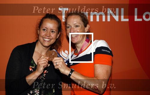 Schiphol 9 augustus 2021
Aankomst olympische sporters op schiphol in hotel Hilton. Kirsten Wild met ..