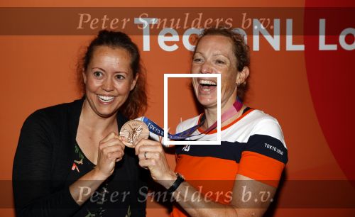 Schiphol 9 augustus 2021
Aankomst olympische sporters op schiphol in hotel Hilton. Kirsten Wild met ..