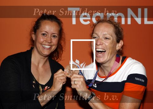 Schiphol 9 augustus 2021
Aankomst olympische sporters op schiphol in hotel Hilton. Kirsten Wild met ..