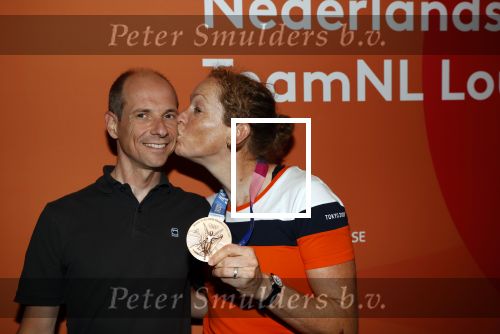 Schiphol 9 augustus 2021
Aankomst olympische sporters op schiphol in hotel Hilton. Kirsten Wild met ..