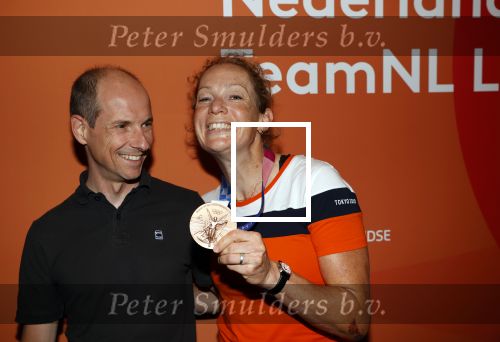 Schiphol 9 augustus 2021
Aankomst olympische sporters op schiphol in hotel Hilton. Kirsten Wild met ..