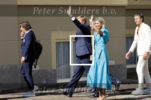 Den Haag 10 augustus 2021
Koning Willem Alexander en Koningin Maxima ontvangen op paleis noordeinde alle medaillewinnaars van de Olympische spelen in Tokyo. oa Sifan Hassan Harrie Lavreysen  Kiran Badloe Annemiek v d Vleuten Niek Kimmann Shanne Braspennincx Abdi Nageeye Jeffrey Hoogland Gabriella Schloesser Steve Wijler Arno Kamminga Sharon v Rouwendaal Tom Dumoulin Anouk Vetter Femke Bol Nouchka Fontijn Merel Smulders Sanne v Dijke Maikel v d Vleuten Kirsten Wild Annemiek Bekkering Annette Duetz Emma Oosterwegel Marit Bouwmeester Anna v d Breggen Roy v d Berg , heren 4 roeien , dames 2 roeien, heren 4x 400m  en het nederlands dames hockeyteam .Ook chef de Mission Pieter v d Hoogenband is er natuurlijk bij .