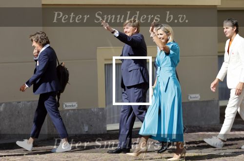 Den Haag 10 augustus 2021
Koning Willem Alexander en Koningin Maxima ontvangen op paleis noordeinde alle medaillewinnaars van de Olympische spelen in Tokyo. oa Sifan Hassan Harrie Lavreysen  Kiran Badloe Annemiek v d Vleuten Niek Kimmann Shanne Braspennincx Abdi Nageeye Jeffrey Hoogland Gabriella Schloesser Steve Wijler Arno Kamminga Sharon v Rouwendaal Tom Dumoulin Anouk Vetter Femke Bol Nouchka Fontijn Merel Smulders Sanne v Dijke Maikel v d Vleuten Kirsten Wild Annemiek Bekkering Annette Duetz Emma Oosterwegel Marit Bouwmeester Anna v d Breggen Roy v d Berg , heren 4 roeien , dames 2 roeien, heren 4x 400m  en het nederlands dames hockeyteam .Ook chef de Mission Pieter v d Hoogenband is er natuurlijk bij .